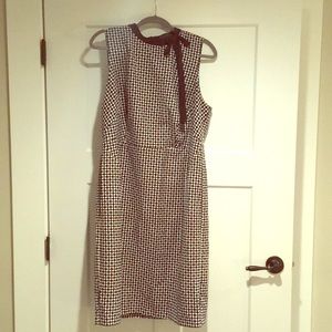 Black and white patterned Eloquii dress